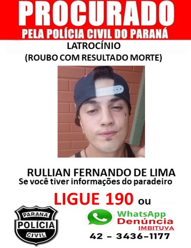 Suspeito de ter participado do latrocínio em Imbituva foi preso em Guaratuba.